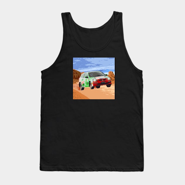 Let's play Super Rally Racing! Tank Top by RodeoEmpire